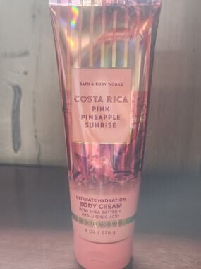 Bath & Body Works Costa Rica Pink Pineapple Ultra Hydration Cream New